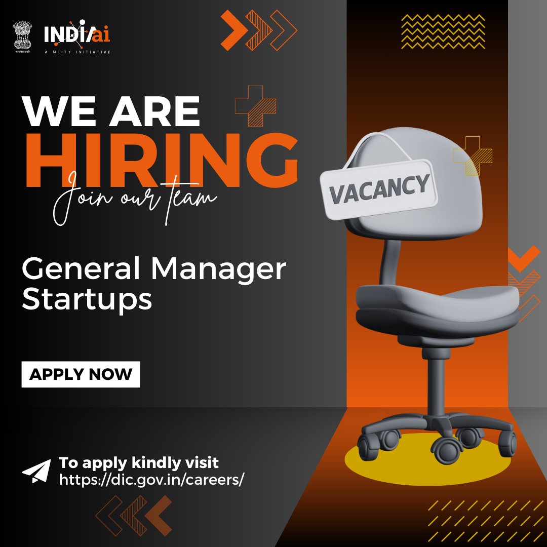 India AI Hiring General Manager for Startups Leadership Role