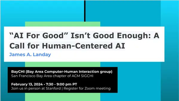 Human-Centered AI Development: Beyond AI for Good