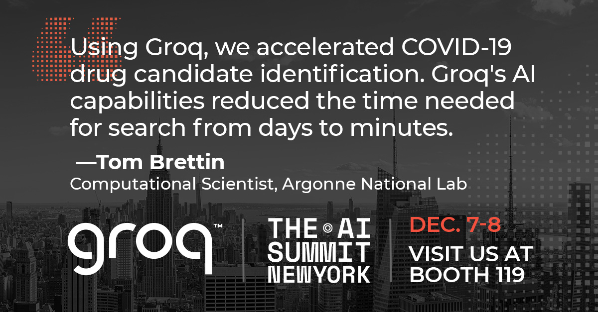 Groq Showcases AI Innovation at Summit Booth 119
