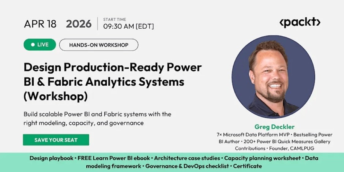 Production-Ready Power BI Fabric Analytics Workshop Training