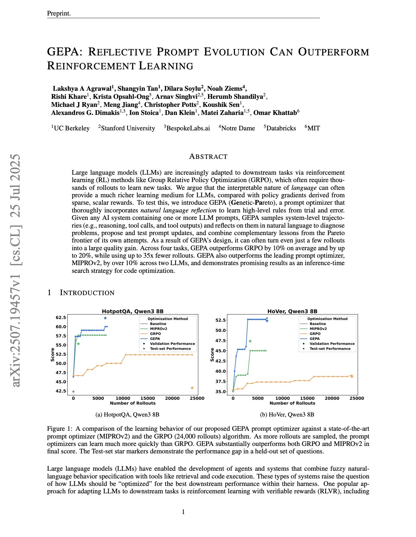 Iterative LLM Reflections Outperform Heavy Reinforcement Learning