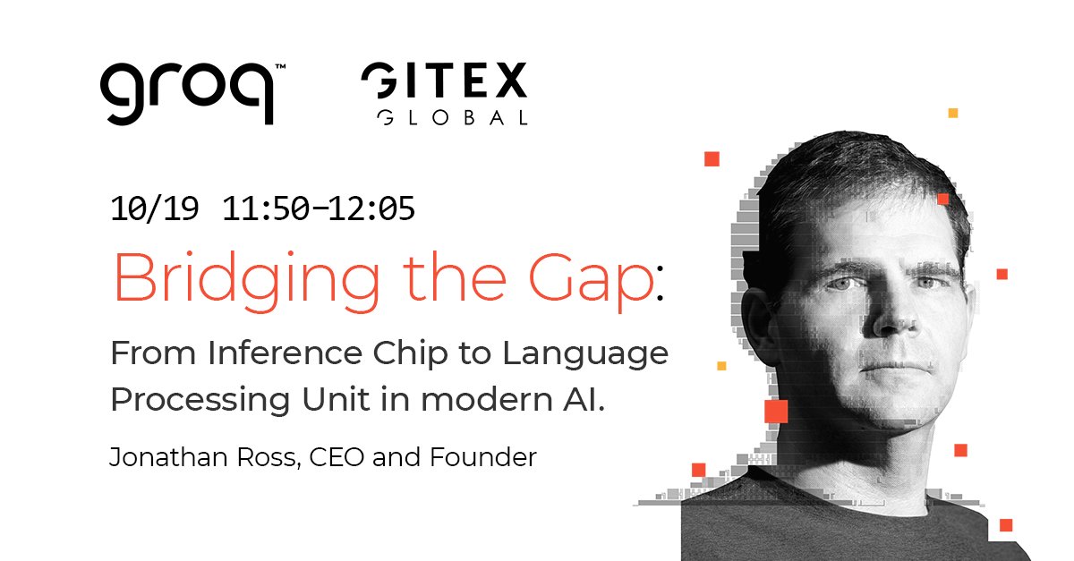 Groq CEO discusses AI strategies and Language Processing Unit at GITEX