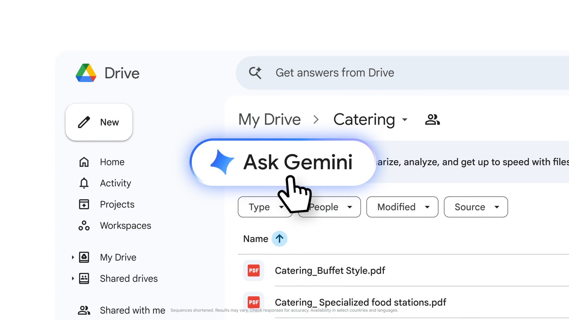 Gemini AI Now Integrated Into Google Drive