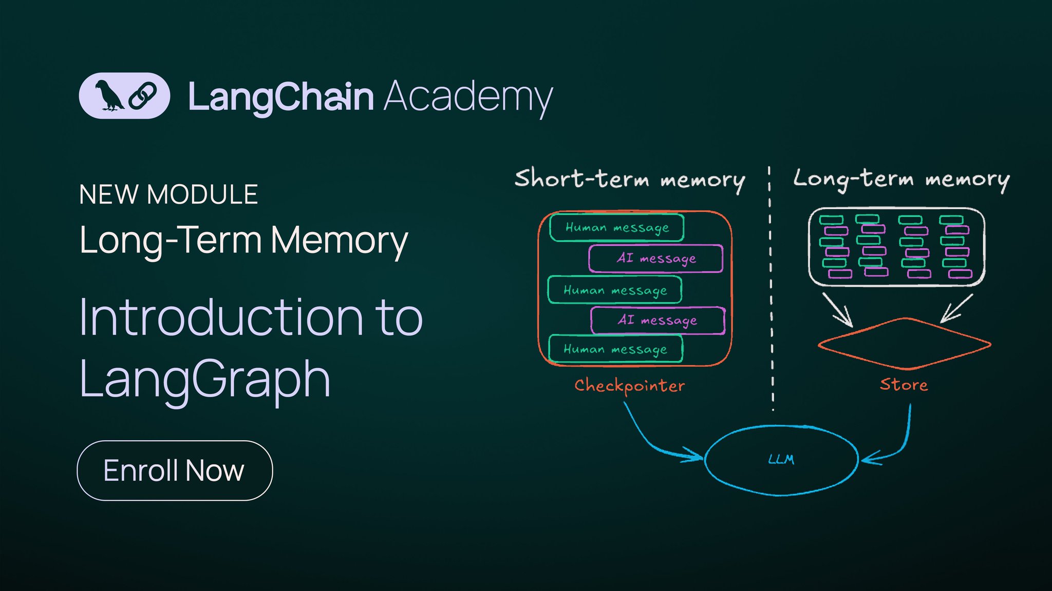 LangGraph Academy adds memory module for GenAI agents