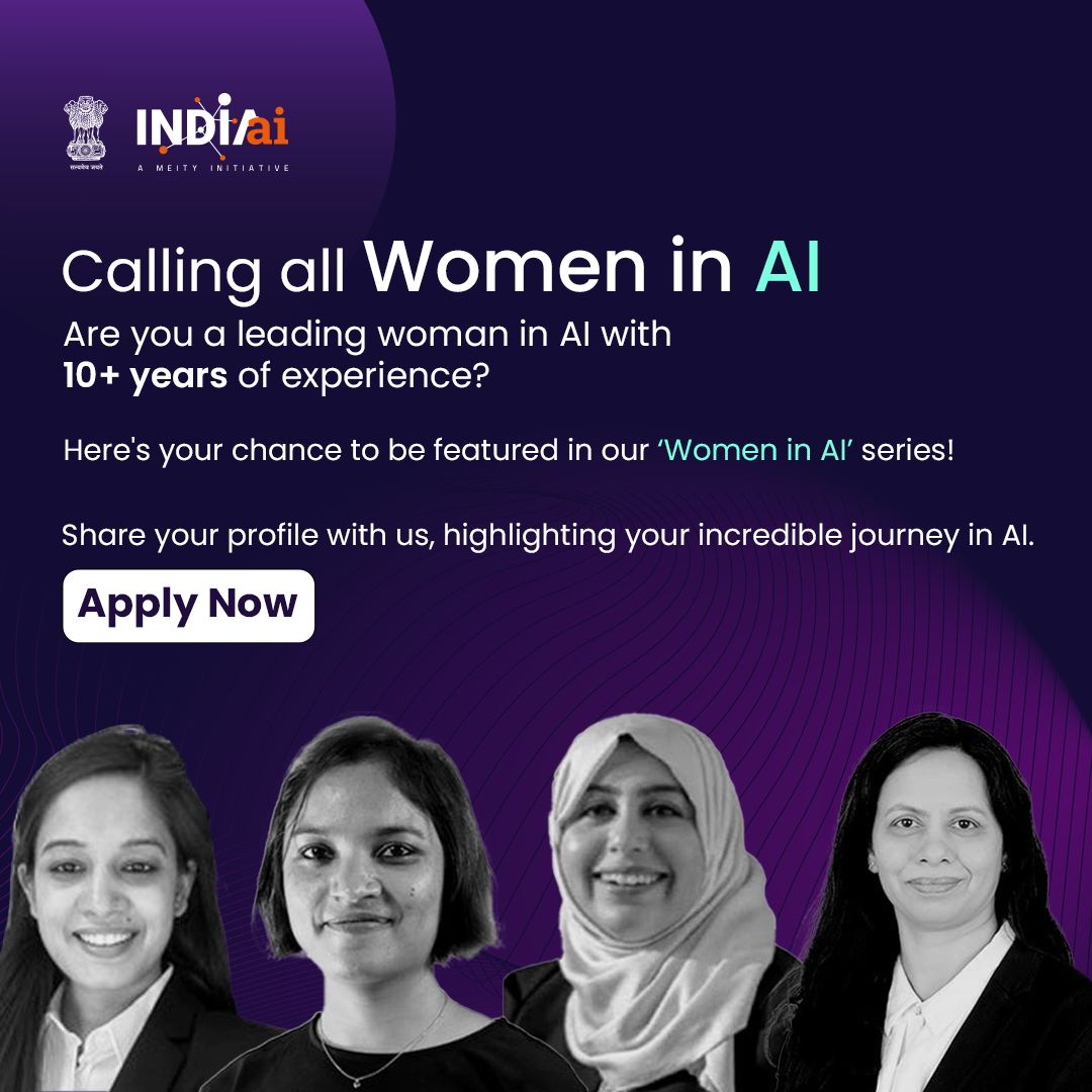 Indian Women Leading AI Innovation: Feature Series Launch