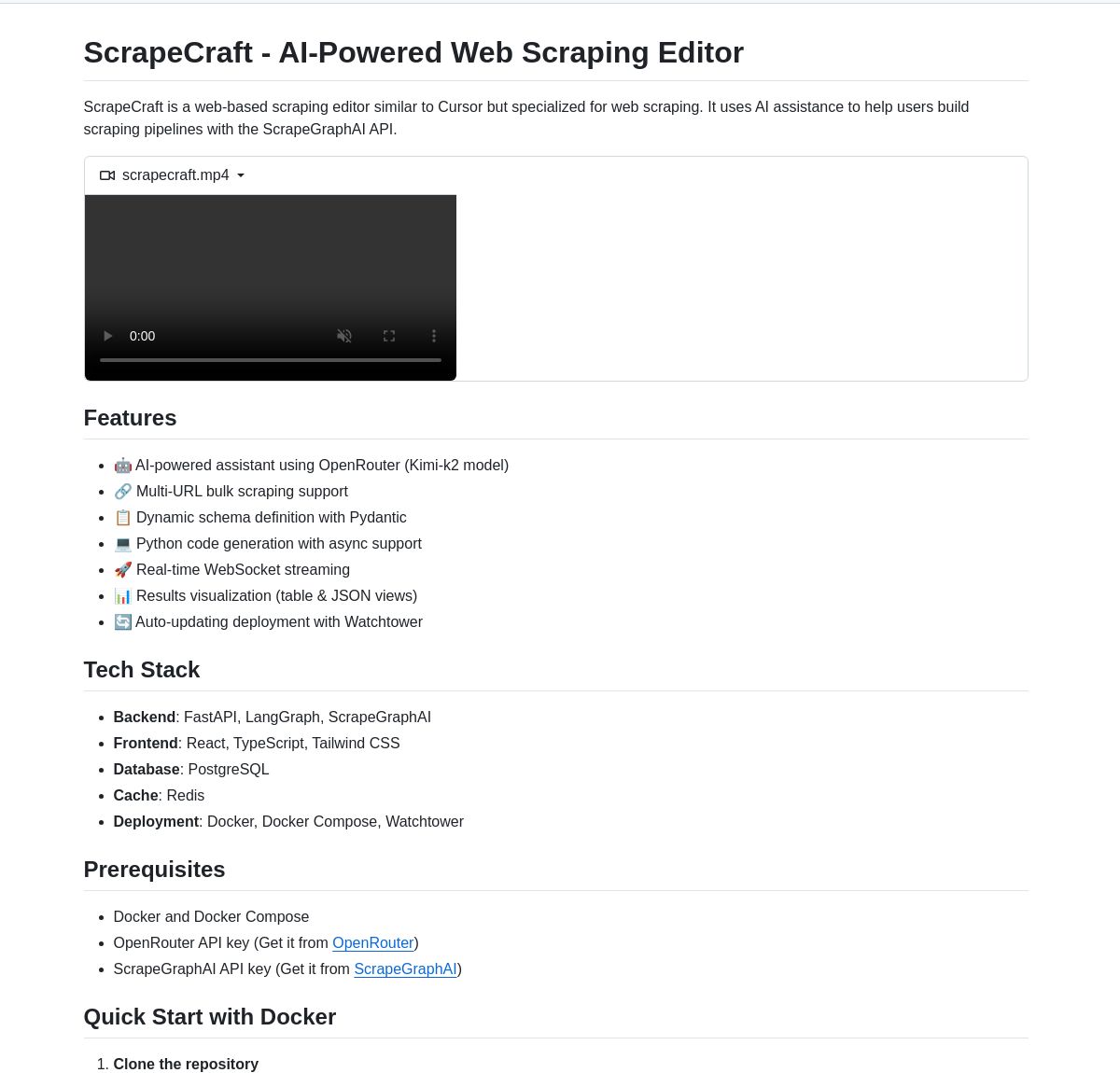ScrapeCraft: AI-Powered Web Scraping with LangGraph
