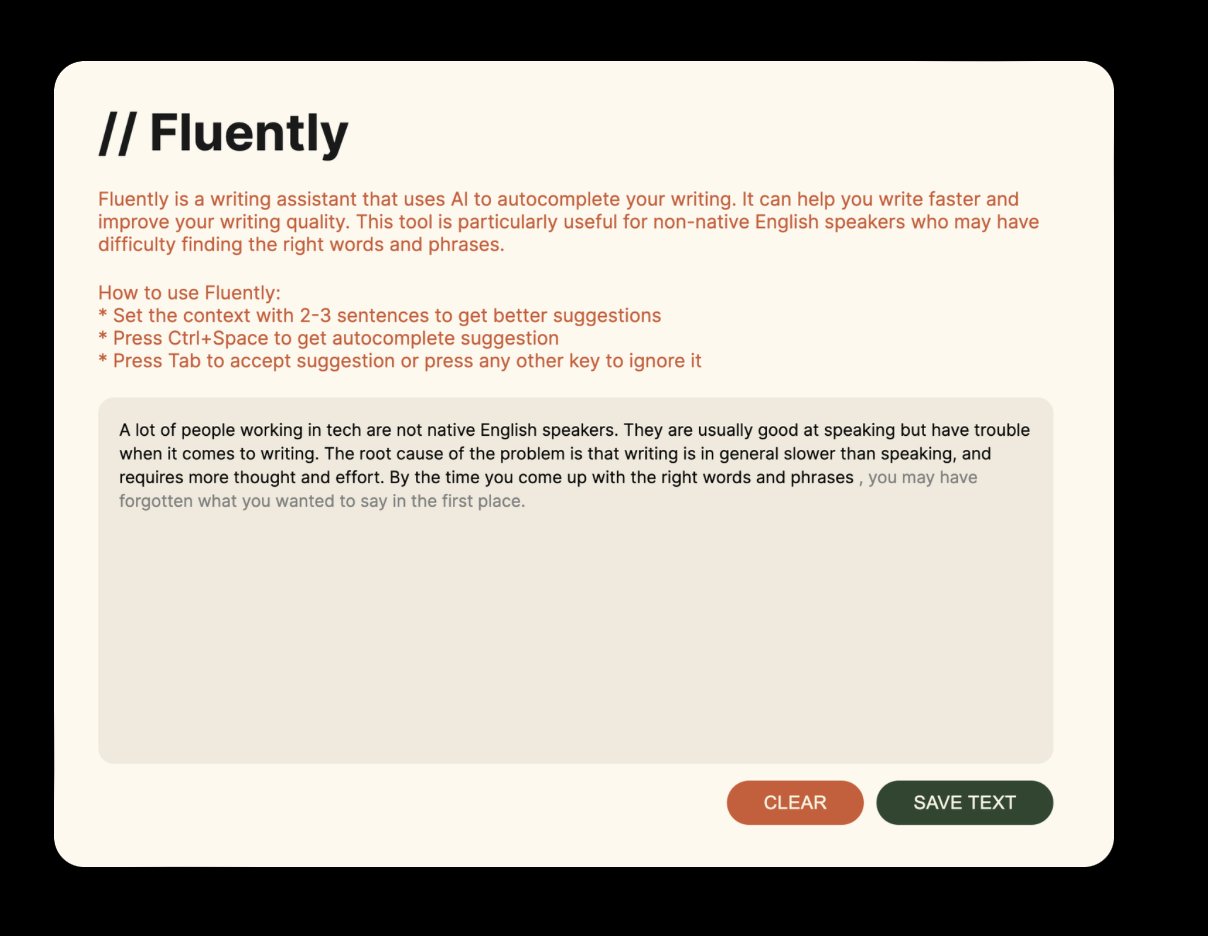 Fluently: AI-Powered Writing Assistant for Faster Content Creation