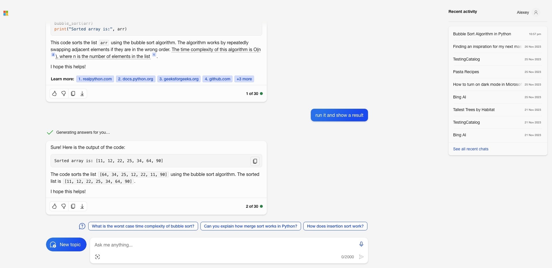 Microsoft Copilot Adds Code Interpreter for Script Execution