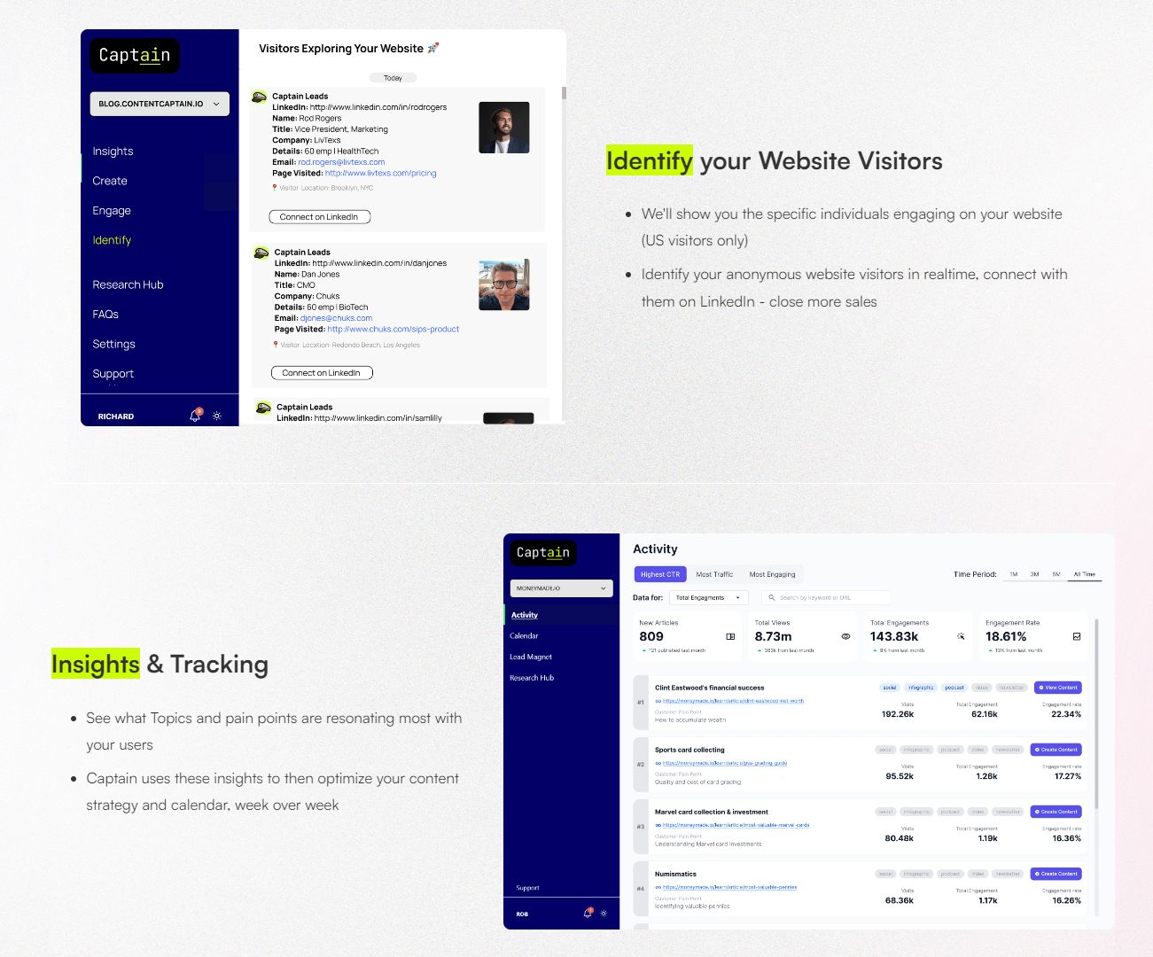 Real-Time Website Visitor Engagement and Conversion Optimization Tool