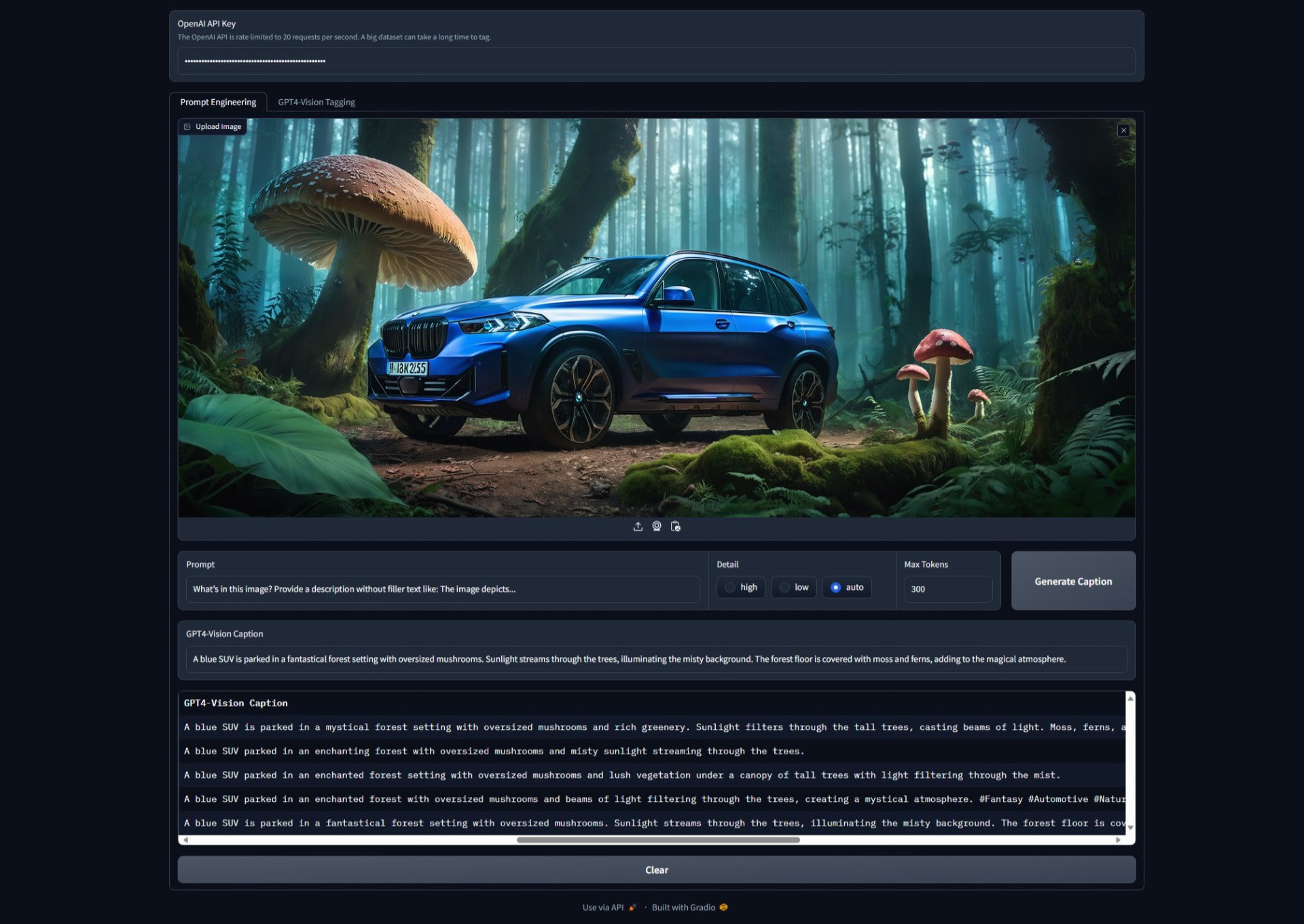 CaptainCaption: GPT-4-Vision Based Image Captioning Tool