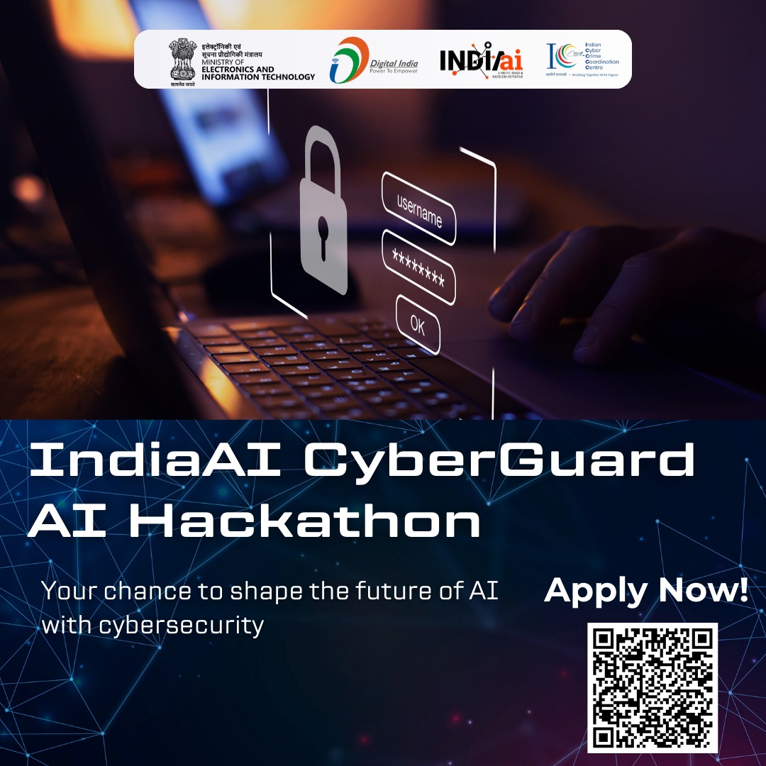 IndiaAI CyberGuard AI Hackathon Launches Cybersecurity Initiative