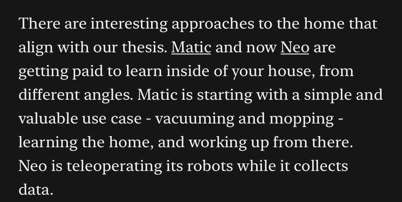 Matic to Accumulate Significant Robot Data Assets