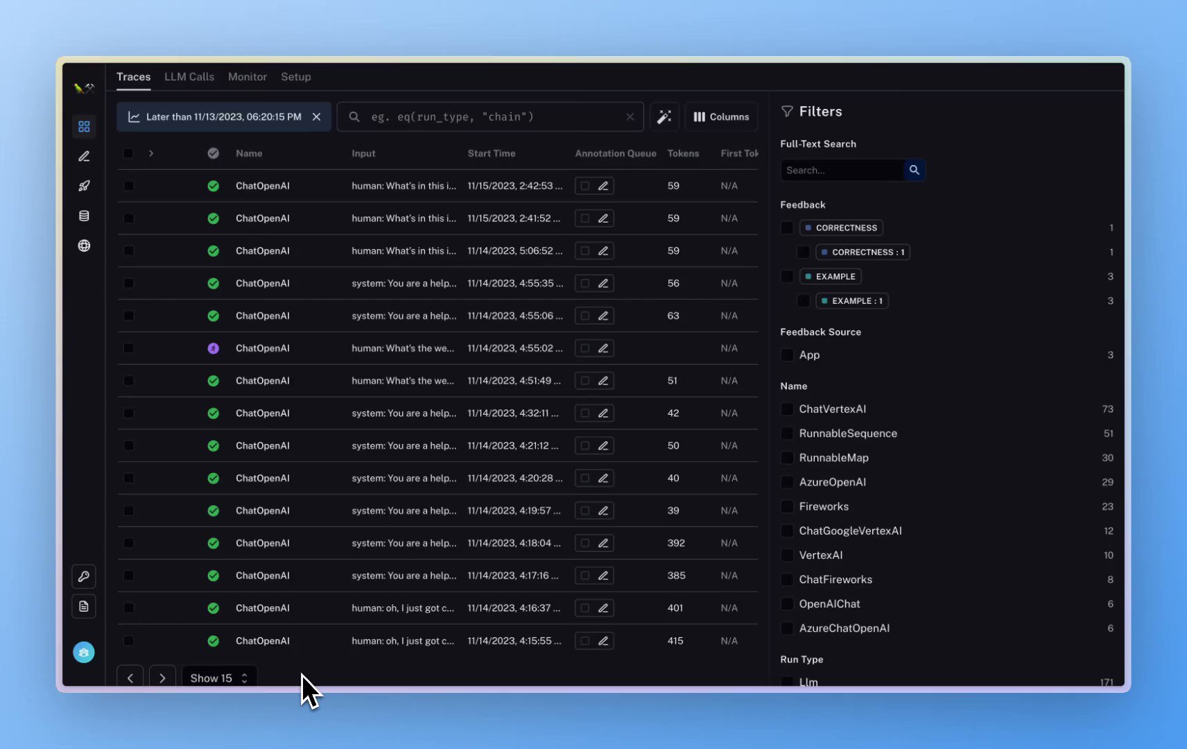 Function Call Inspection and Dark Mode in AI Platform