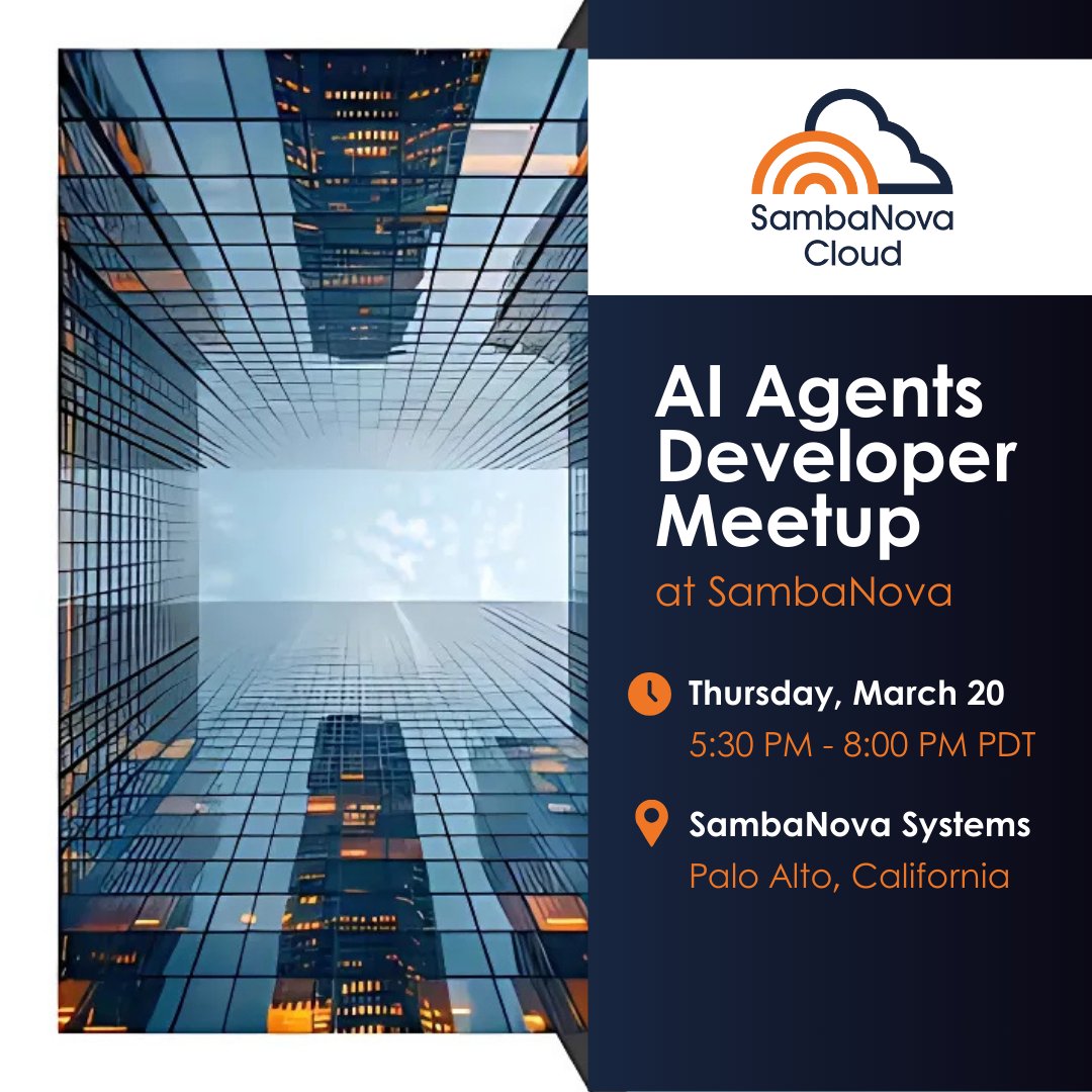 AI Agent Dev Meetup Silicon Valley: Fast Inference and Open Source