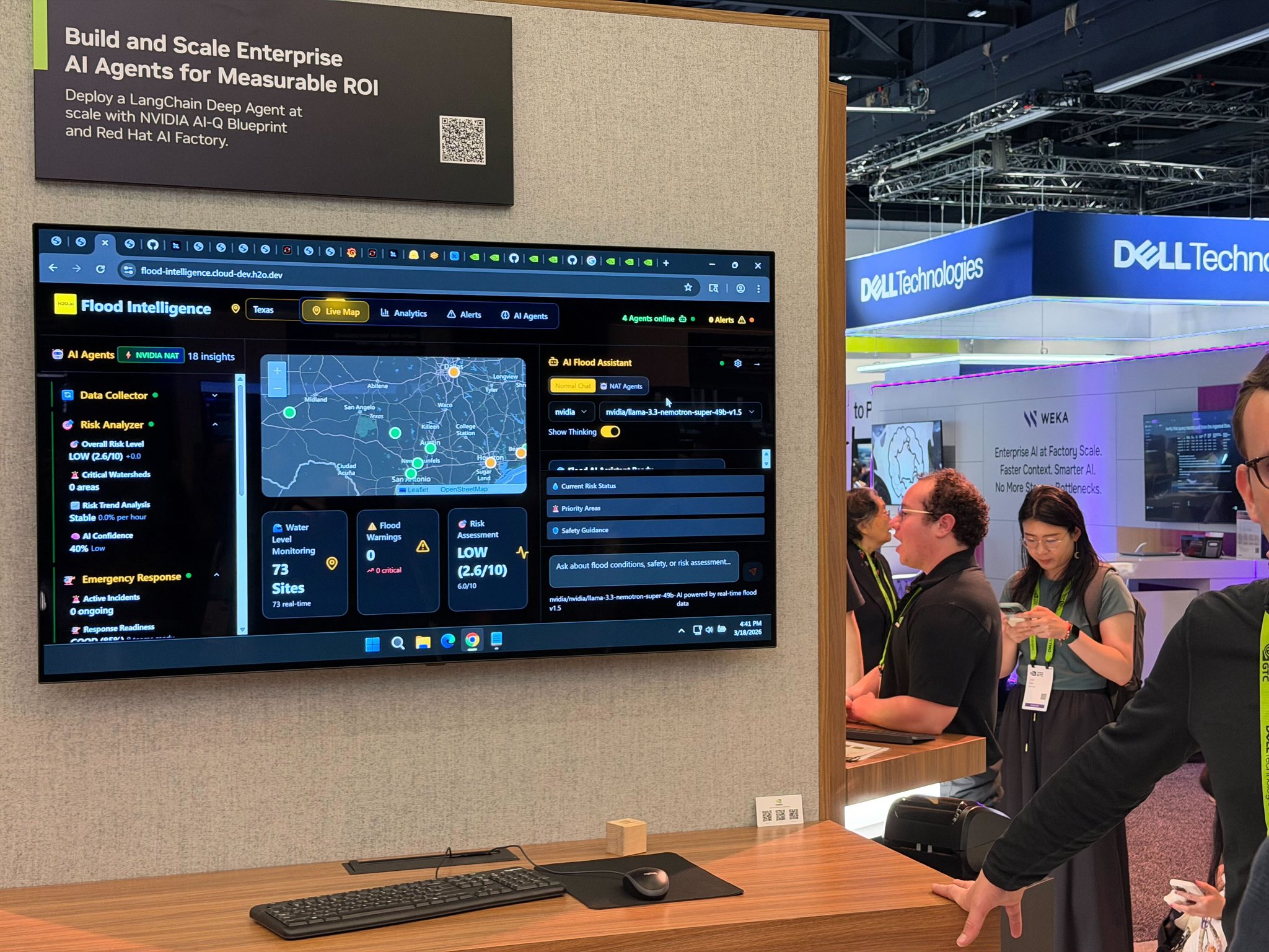 H2O.ai Showcases Flood Intelligence Blueprint at NVIDIA GTC