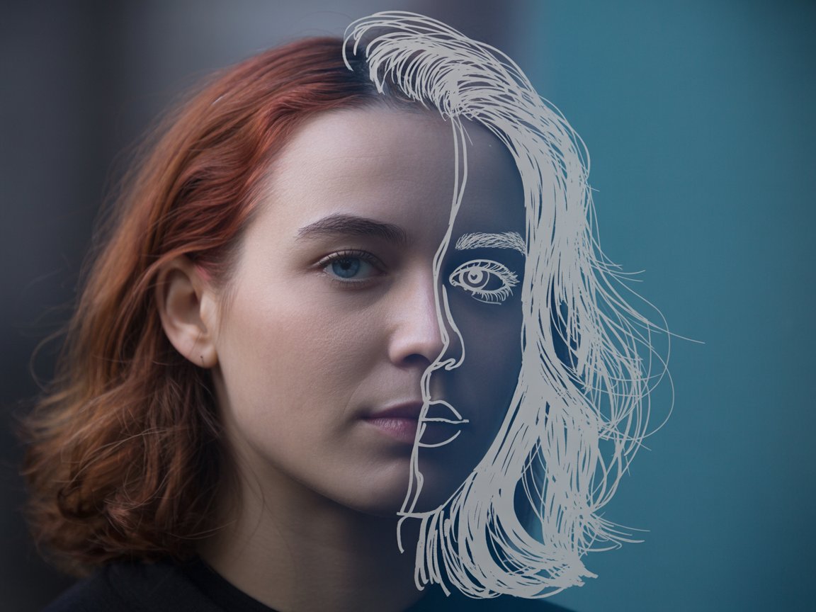 Testing GPT-4o and Ideogram v3 for Creative Portrait Sketches