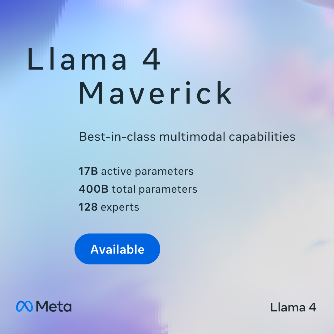 Llama 4 Maverick: Industry-Leading Model for Assistant and Chat