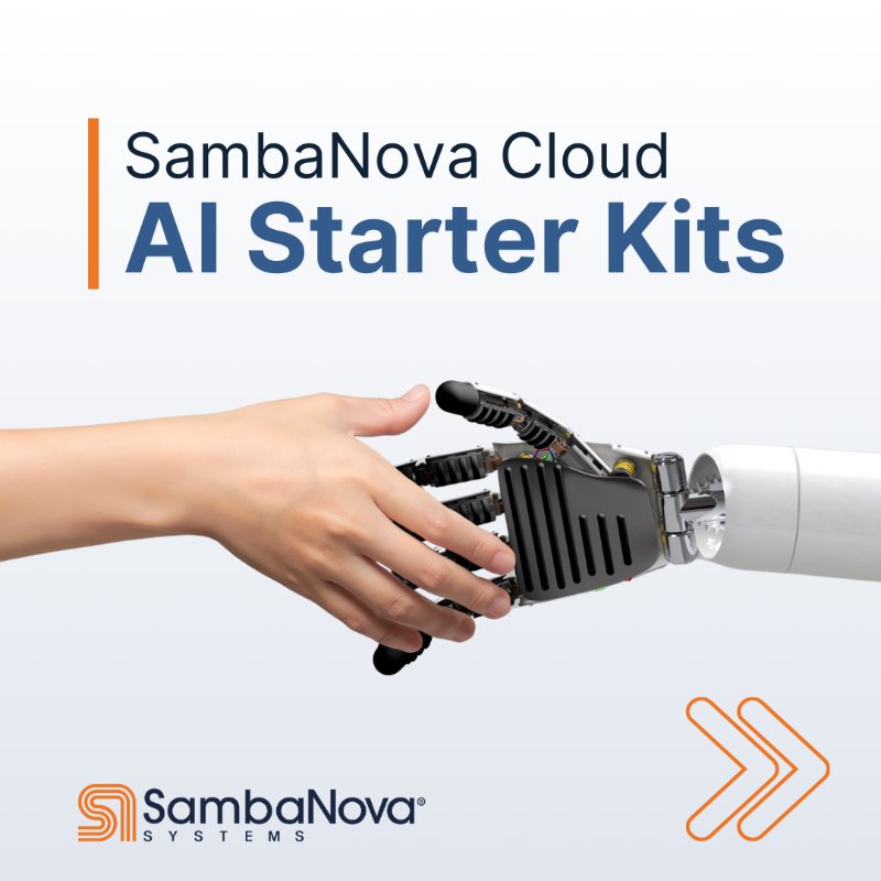 SambaNova Cloud AI Starter Kits with Open Source Python