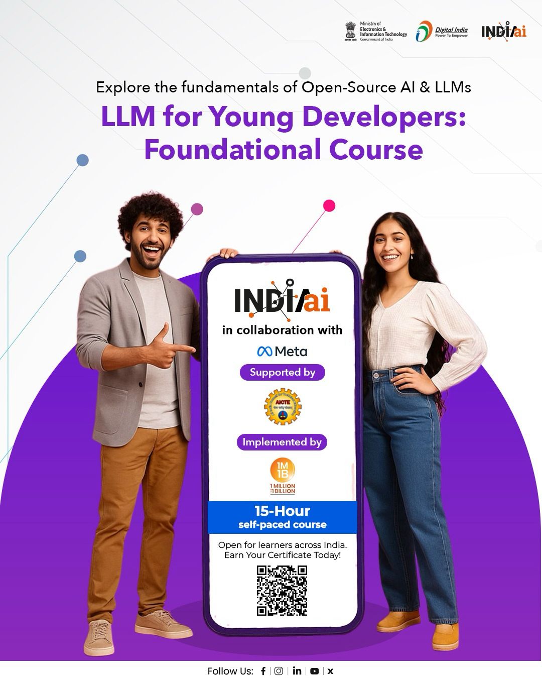 Foundational Course on Large Language Models for Young Developers
