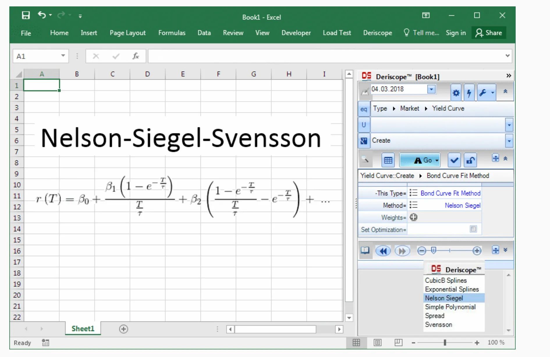 Nelson-Siegel-Svensson Yield Curve Modeling with R Analytics