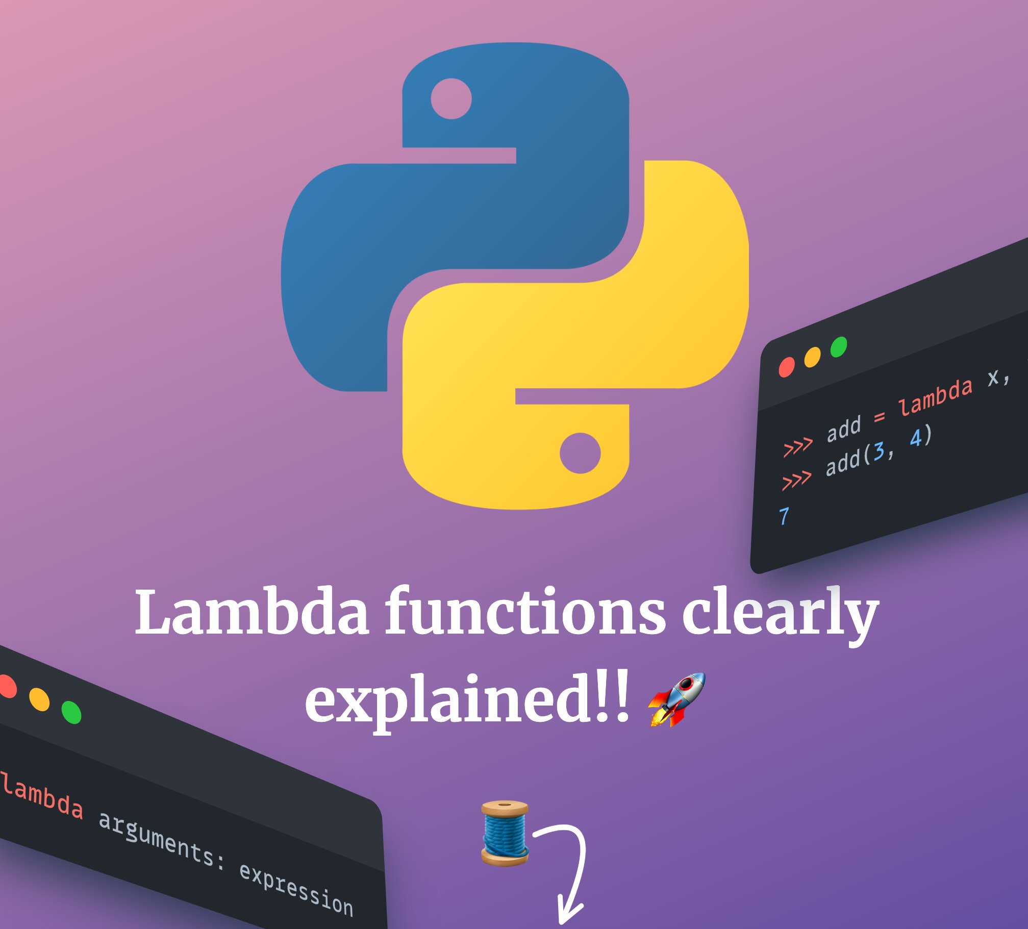 Lambda Functions in Python Explained Step by Step