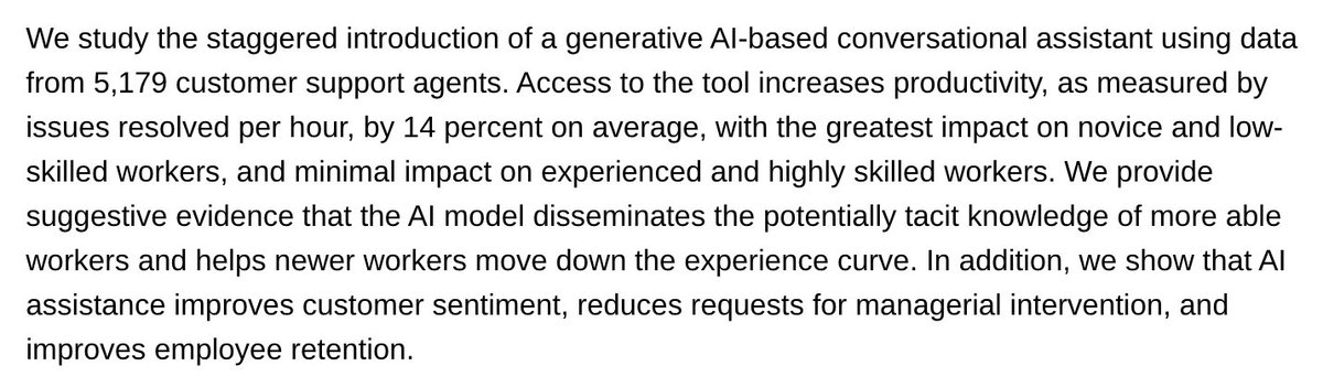AI Assistant Boosts Productivity Study Results
