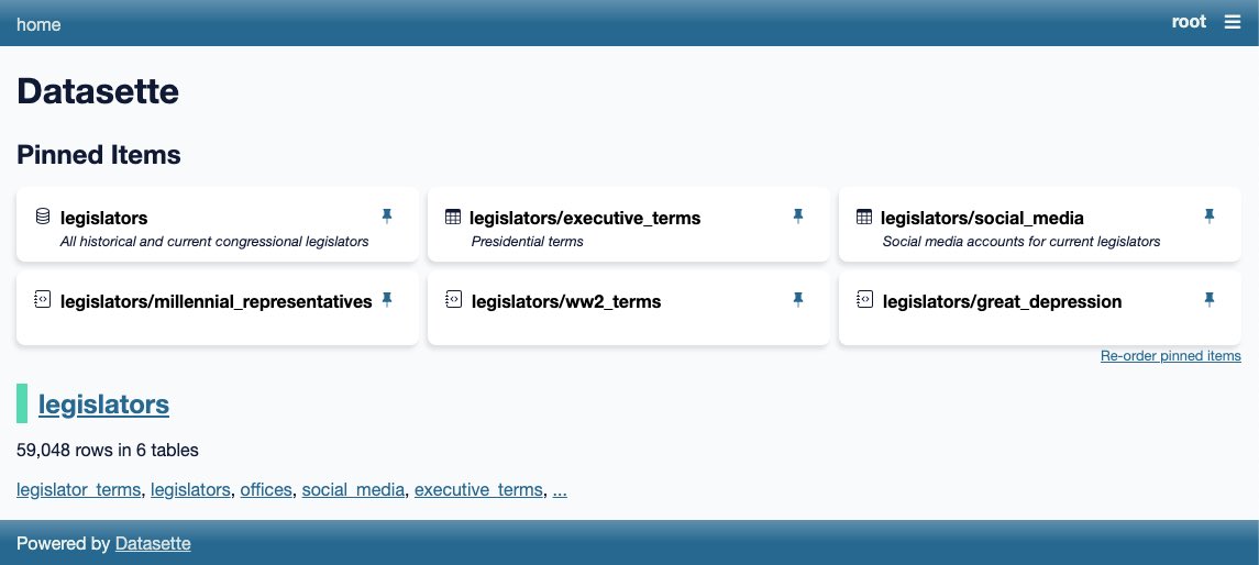 Datasette Pins: Open Source Plugin for Cloud Features