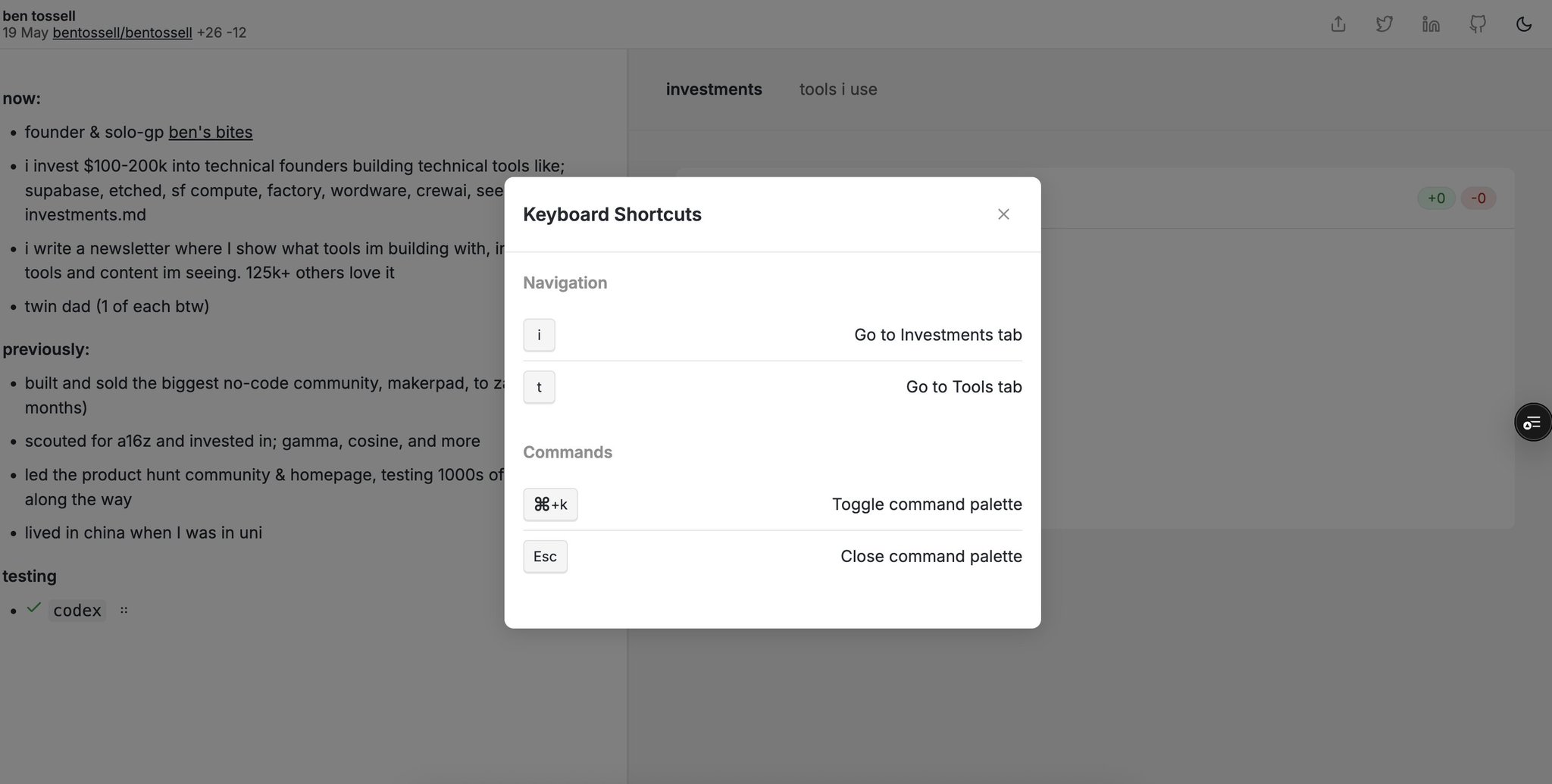 One-shot cmd+k and shortcuts: Factory outperforms Codex
