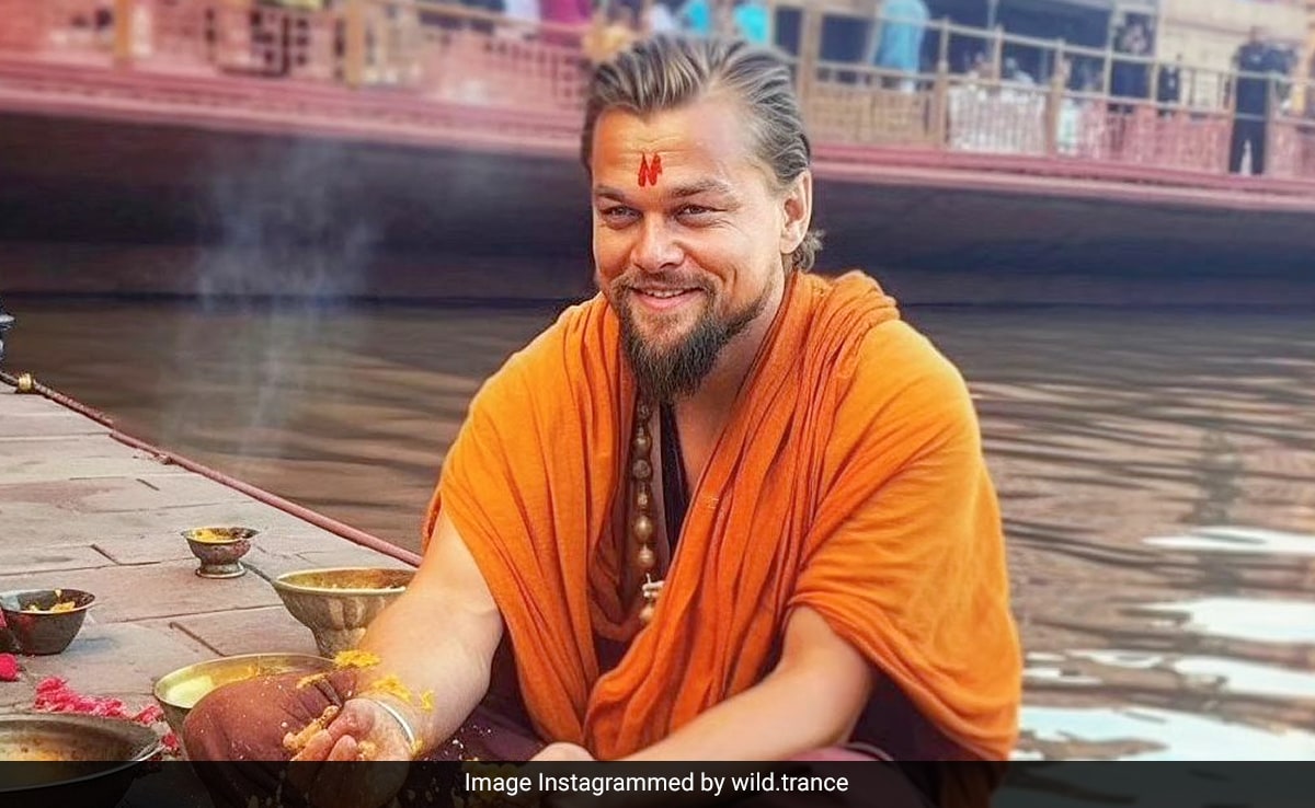AI Artist Transforms Hollywood Actors Into Indian Monks