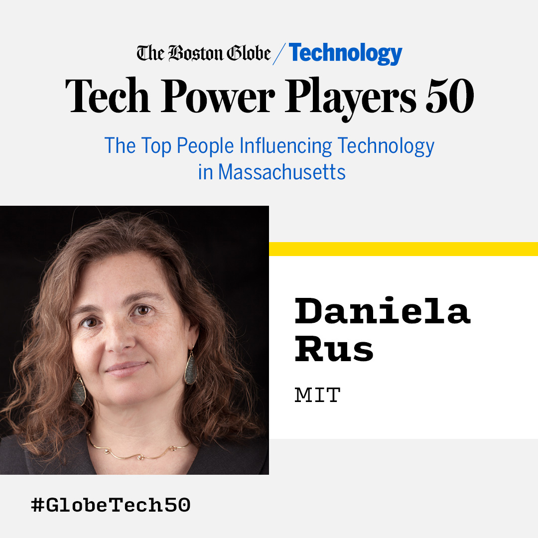 MIT CSAIL Director Daniela Rus Named 2023 Tech Power Player