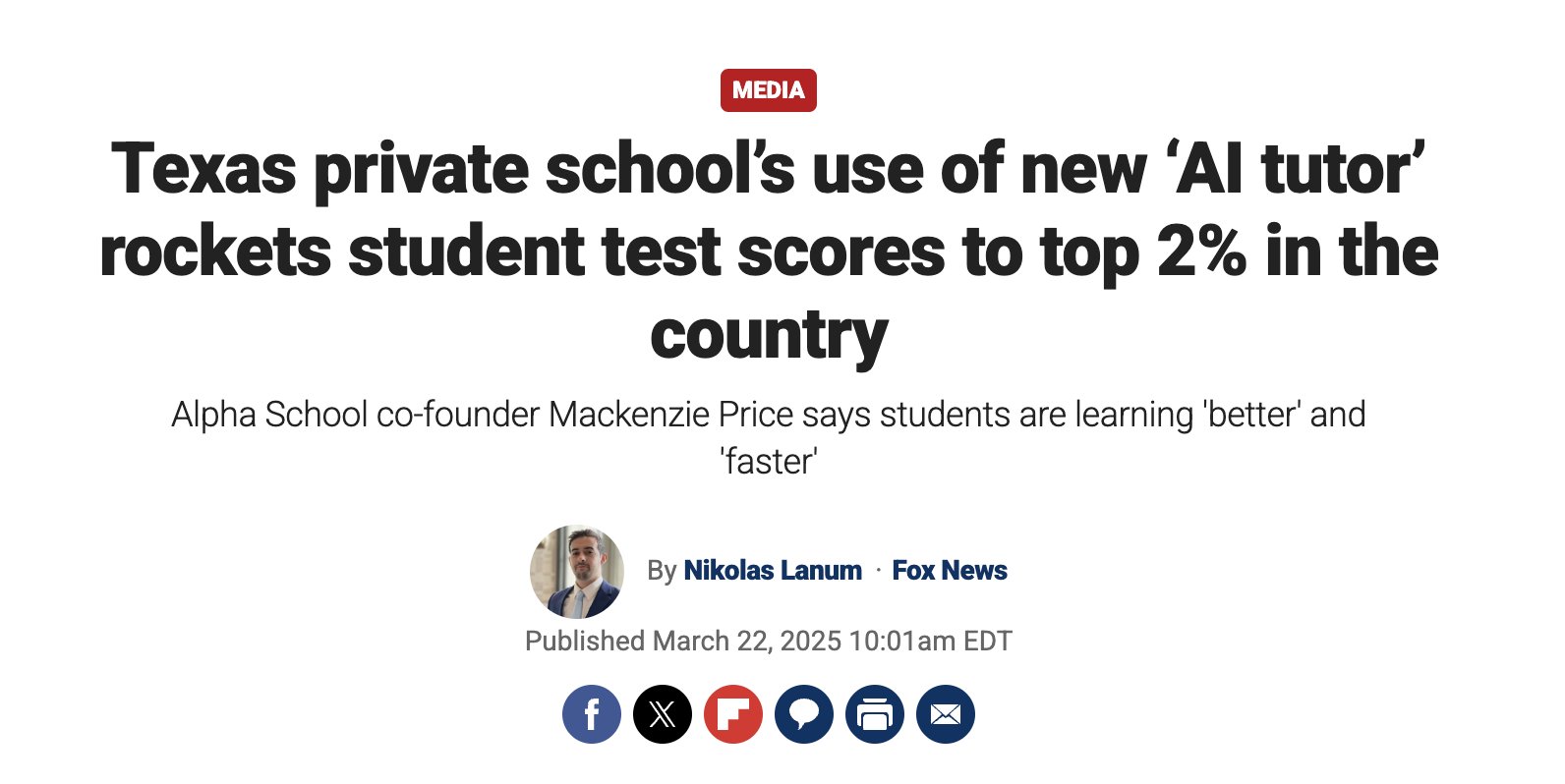 AI Tutors Transform Education: Students Reach Top 2% Performance