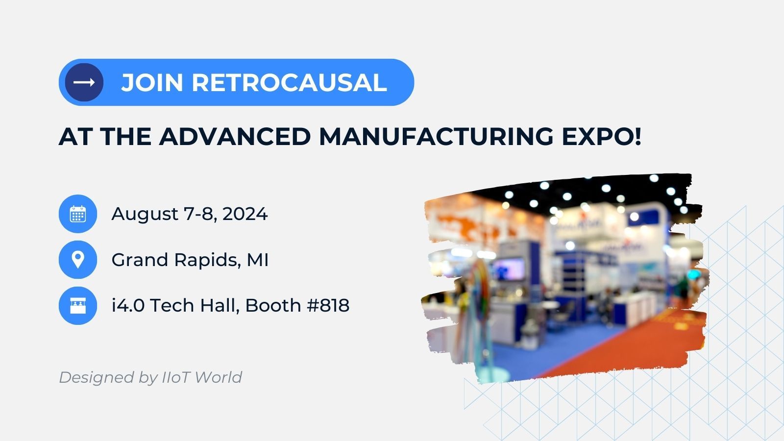 RetrocausalAI Assembly Copilot at Advanced Manufacturing Expo