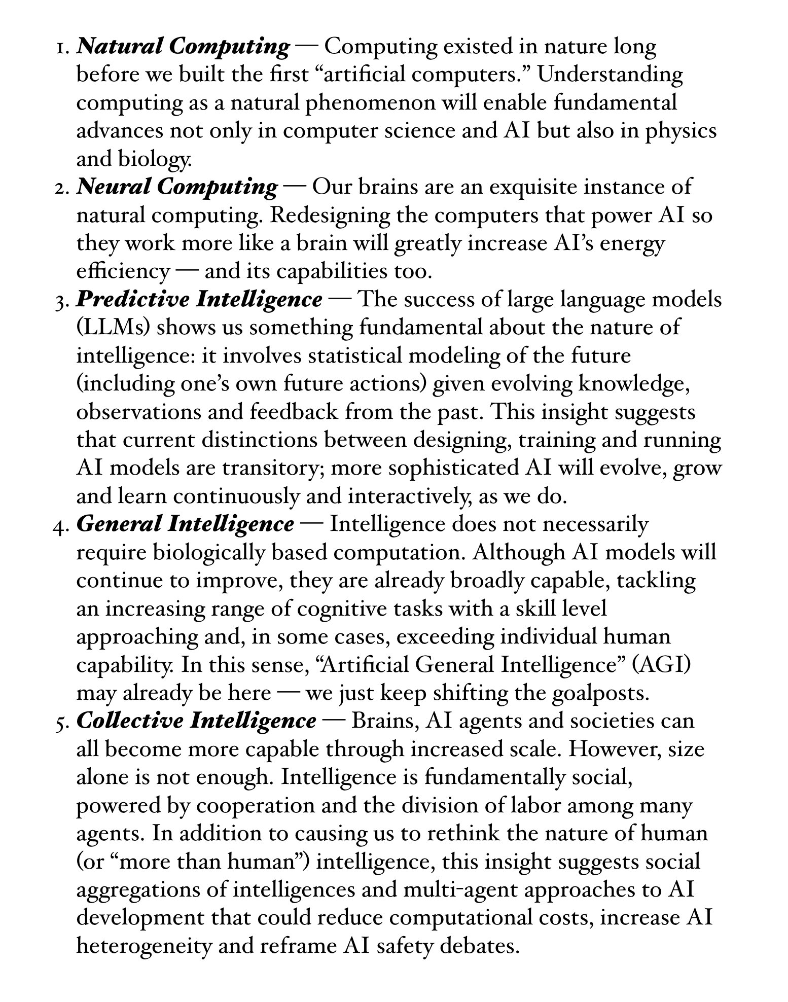 Paradigm Shifts in AI: Collective Intelligence and Artificial Life