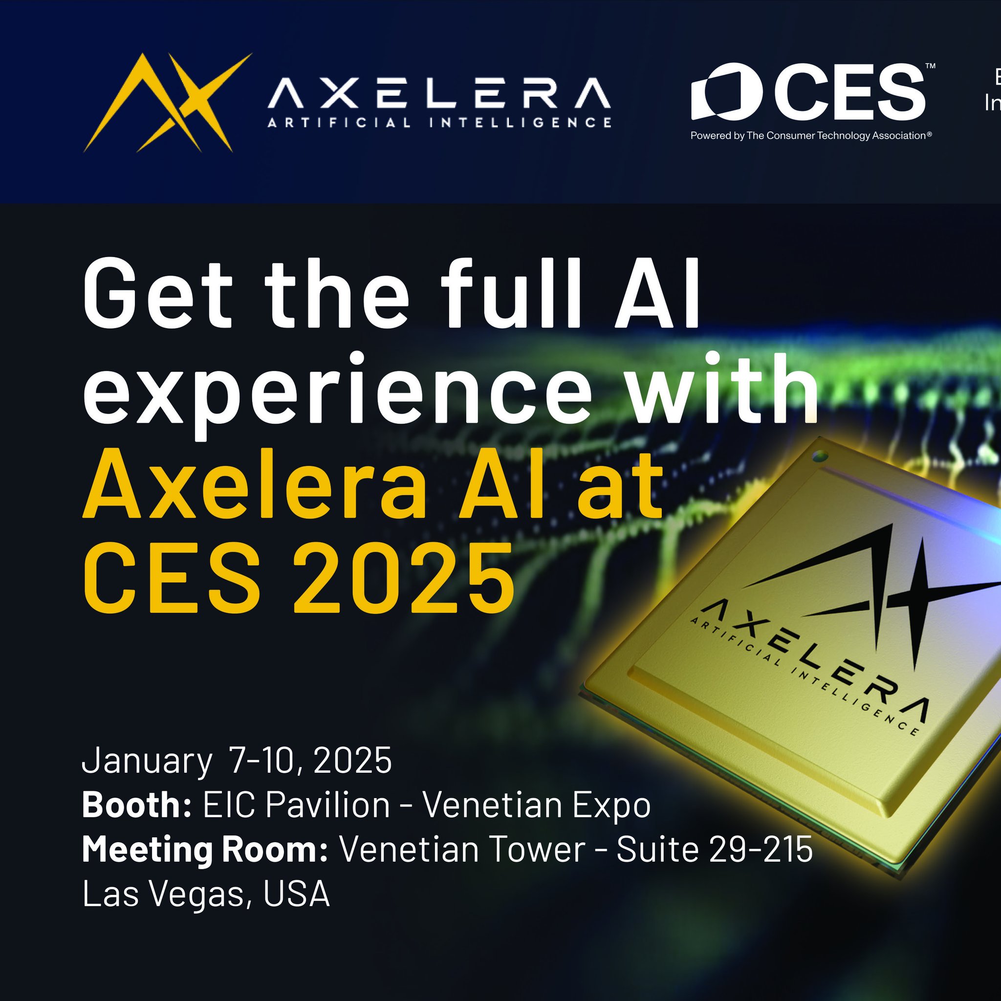 Axelera AI Showcases Edge AI Solutions at CES 2025