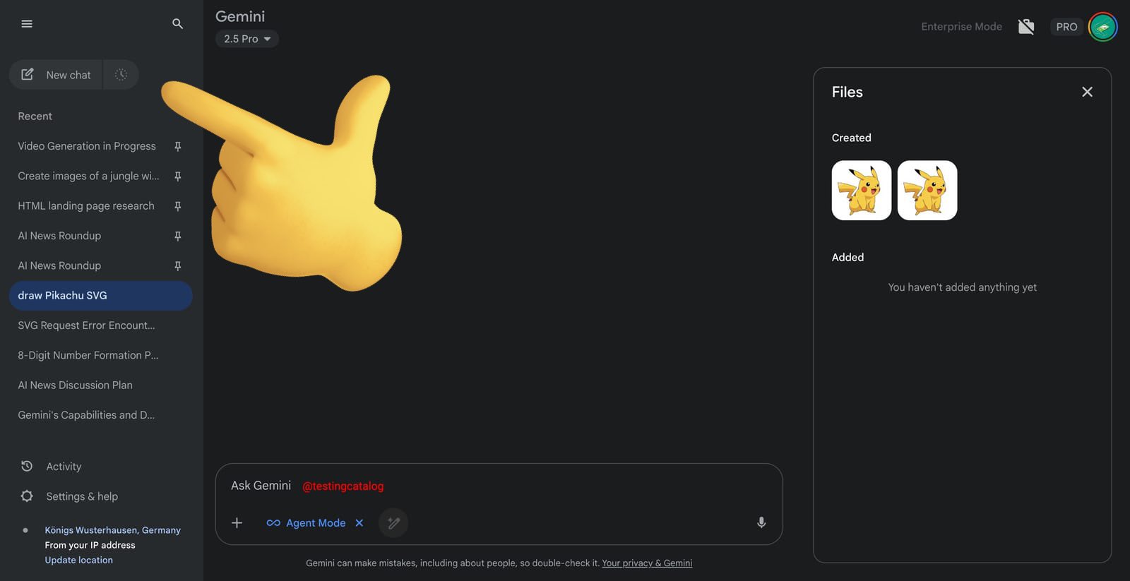 Google prepares incognito mode for Gemini