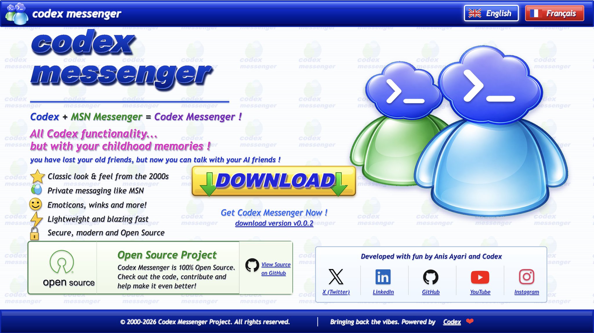 Building a Custom MSN Messenger Interface for AI Vibe Coding