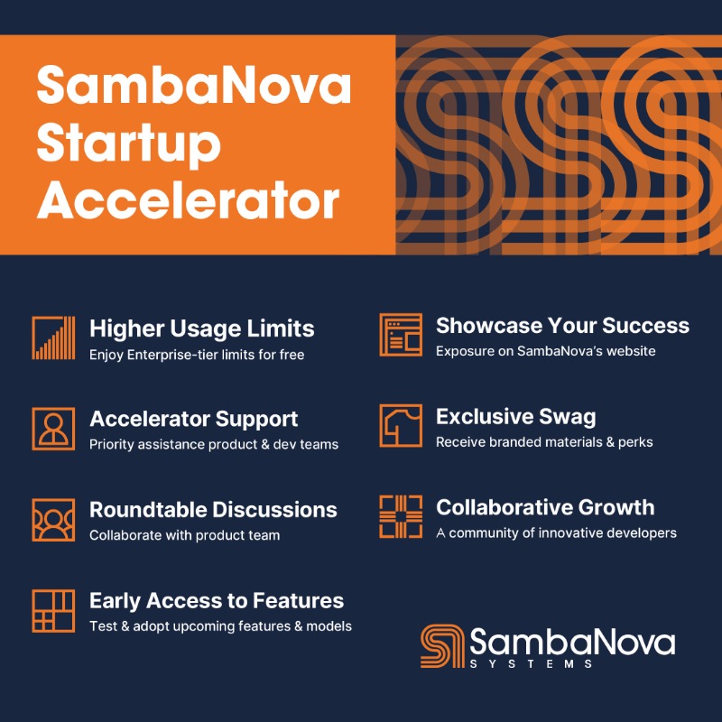SambaNova Launches Exclusive AI Startup Accelerator Program