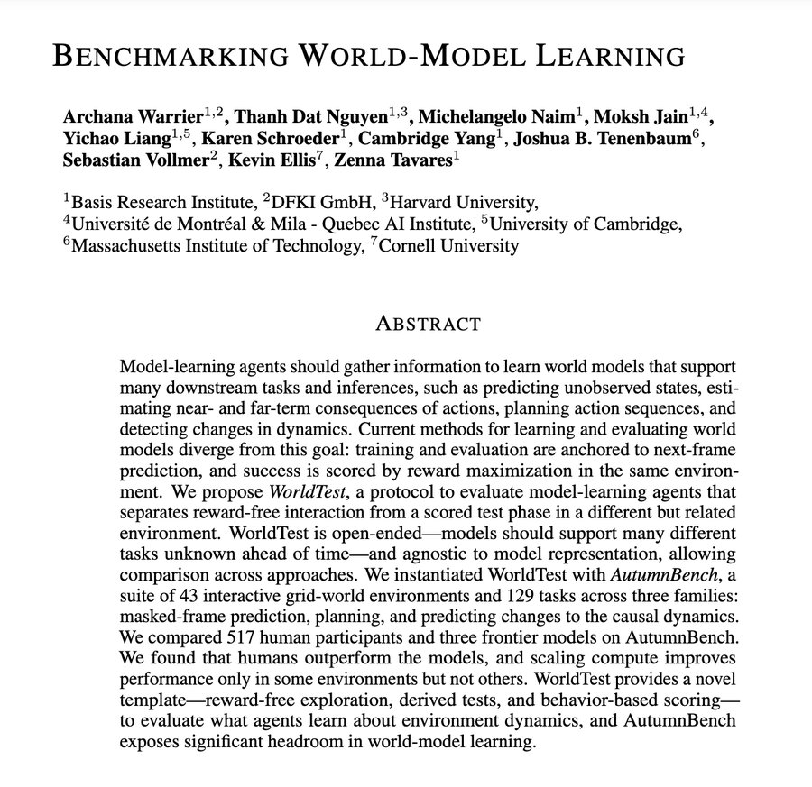 MIT’s WorldTest Benchmark Challenges Top AI Models’ World Understanding