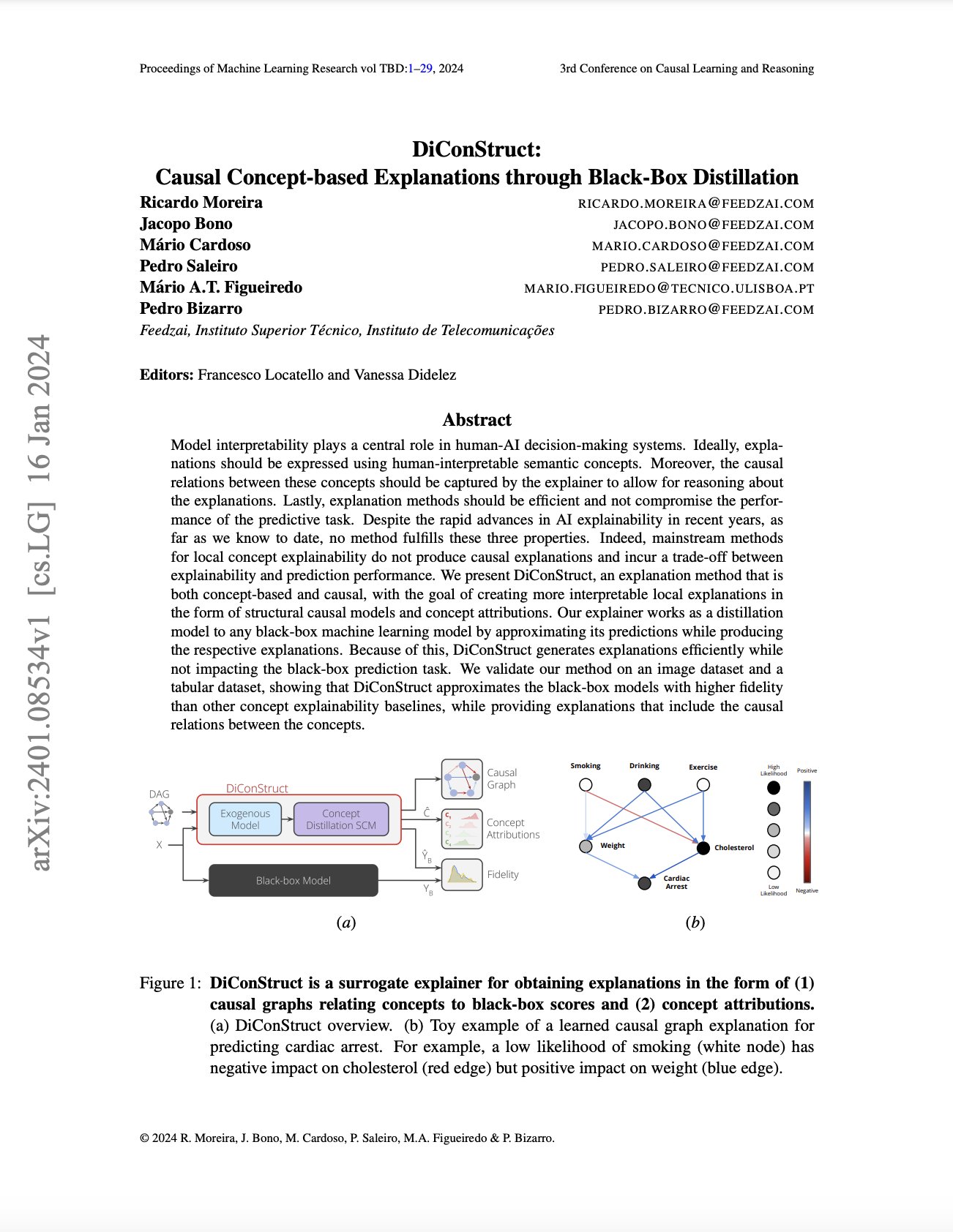 DiConStruct: Causal Concept Explanations via Black-Box Distillation