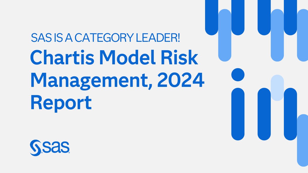 SAS Named Category Leader in Model Risk Management Solutions