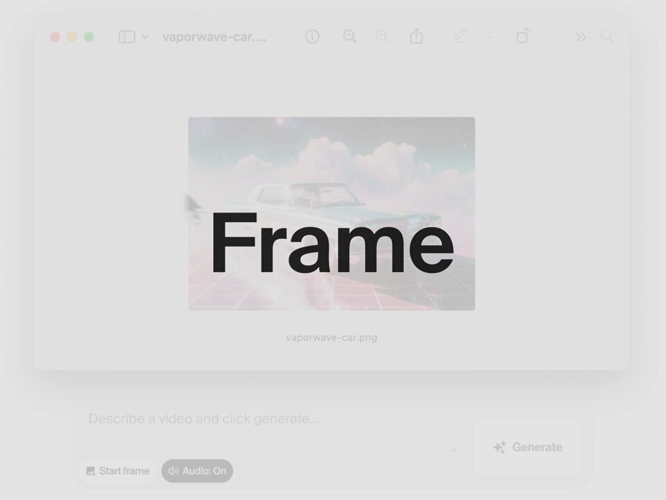Veo 3 Adds Start Frame Support for Video Generation