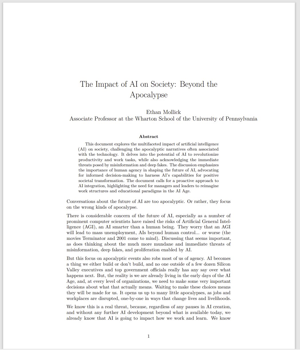 AI Agent Devin Converts Word Documents to LaTeX PDFs