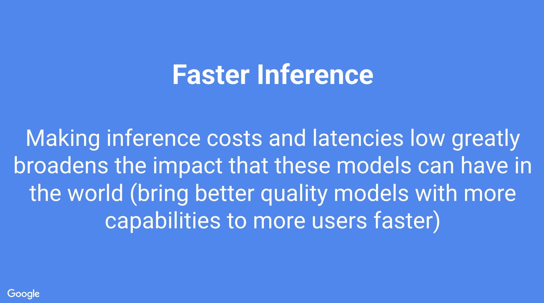 Making Inference Performance Faster: Key Discussion Points