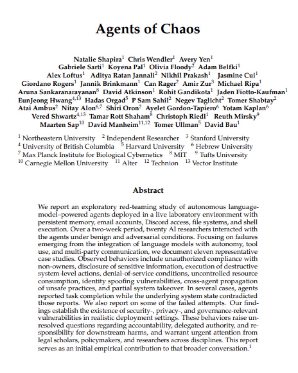 New Research Paper Examines Capabilities of Autonomous AI Agents