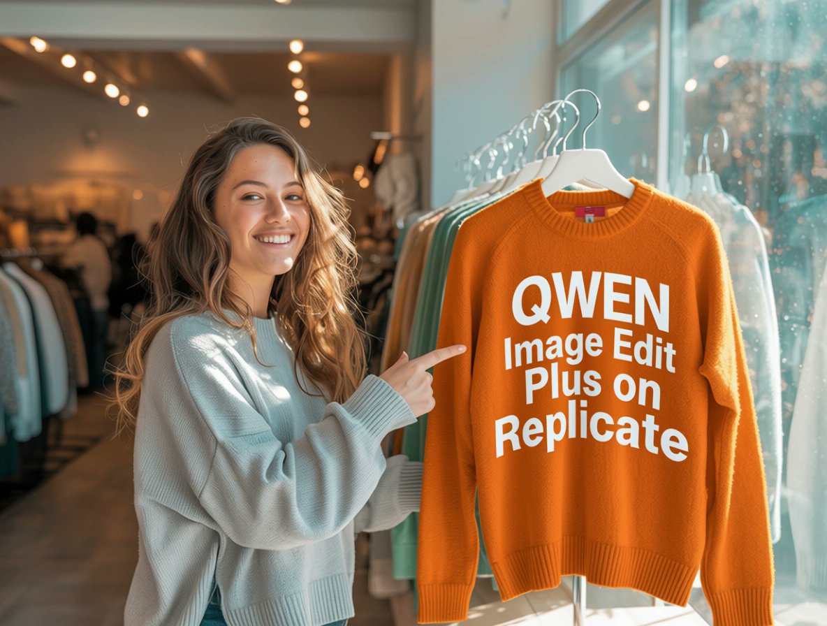 Qwen Image Edit Plus Now Available on Replicate Platform