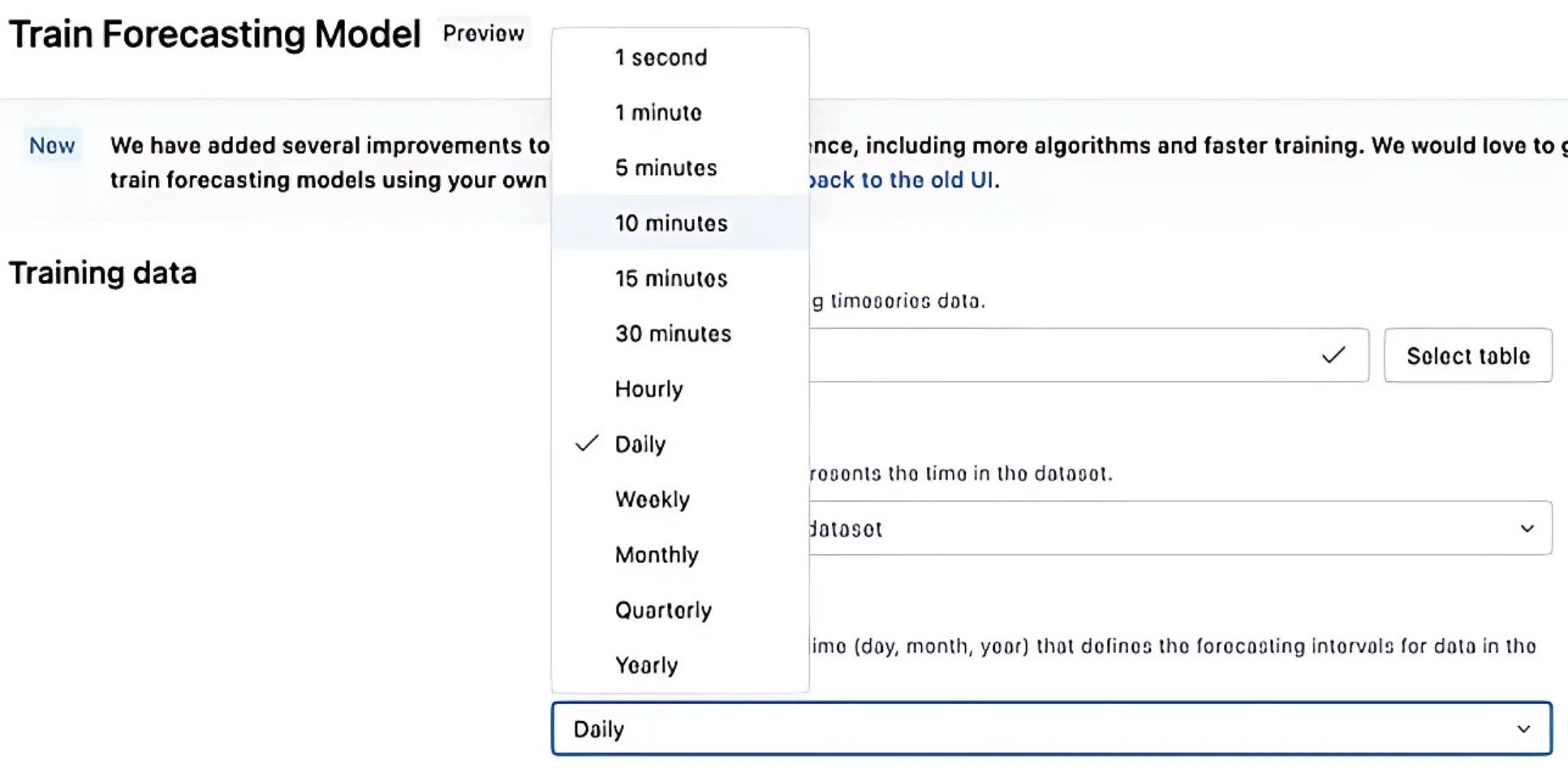 Fine-Grained Frequency Support in AutoML Forecasting