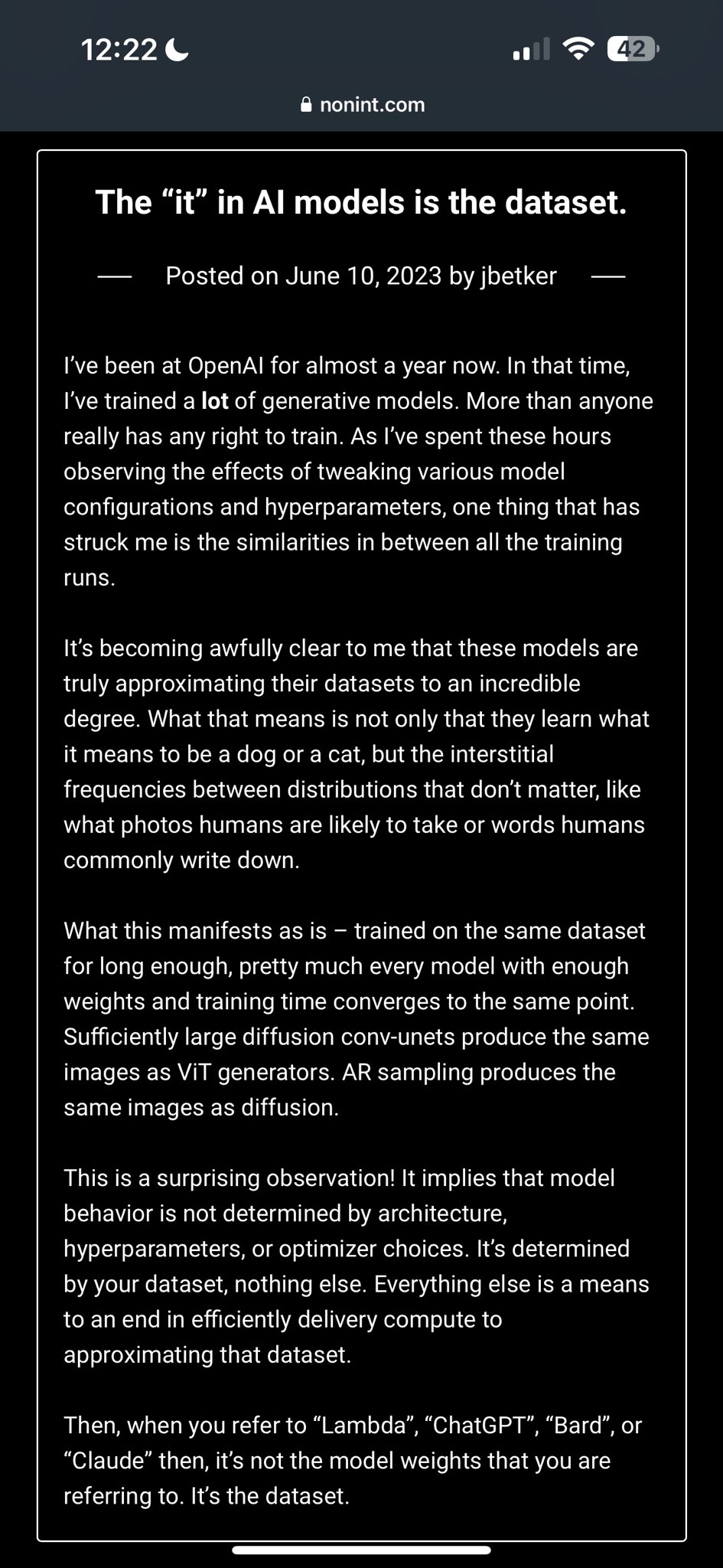 Dataset Quality: The Foundation of AI Model Performance