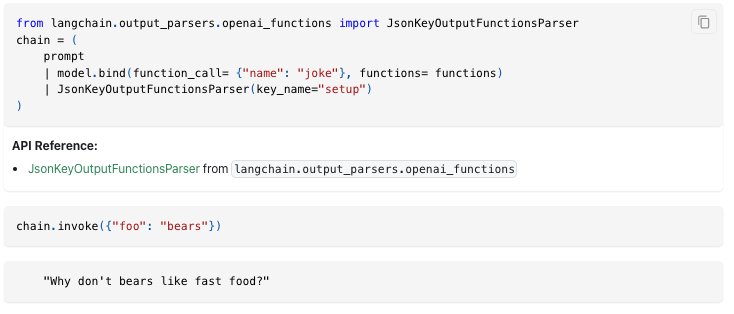 Function Call Parsing for JSON Response Output