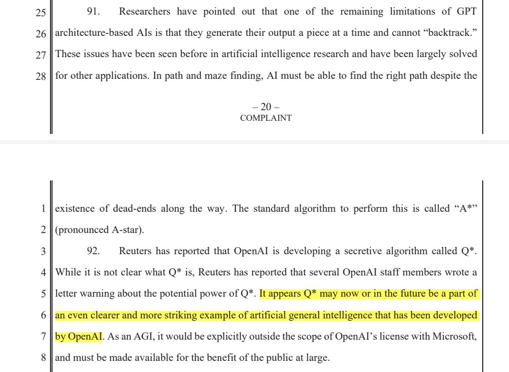 OpenAI’s Q* Potentially Represents Artificial General Intelligence