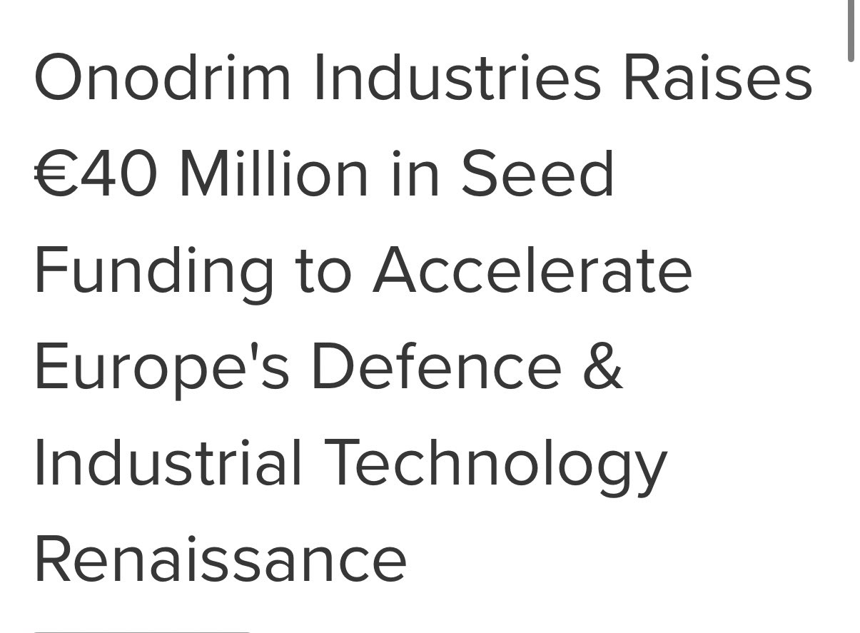 Airstreet invests in Onodrim’s European defense manufacturing technologies